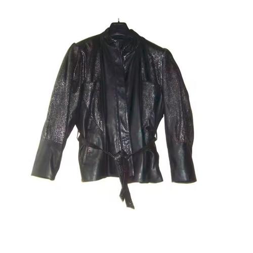 Veste cuir best sale agneau plongé femme